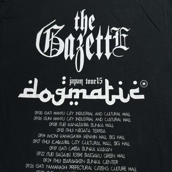The Gazette Dogmatic Official Merchandise Tag RAD BLACKMORAL - Picture 7 of 11